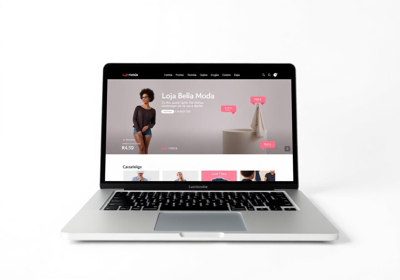 Site de e-commerce de moda